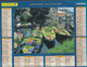 ALMANACH DU FACTEUR: Calendrier Des Postes 2007, SOMME, Fête Du Marché Sur L'eau Amiens, Marché Aix En Provence - Grand Format : 2001-...