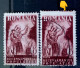 Errors Stamps Romania 1930  # Mi 396 With Author's Writing Above Out Of Frame - Abarten Und Kuriositäten