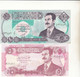 5, 10, 50, 100, 250 DINARS SADDAM HUSSEIN CENTRAL BANK OF IRAQ   5 X  BANKNOTE - Iraq