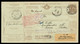 Italy 1913 King Vittorio Emanuele III 1.25l Brown Parcel Card Sent From Milano To Switzerland, Very Good Condition - Postpaketten