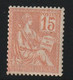 France N° 117 Sans Charniére ** - 1900-02 Mouchon