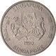 Monnaie, Singapour, 20 Cents, 1990 - Singapour