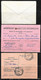 Italia/Italy/Italie: Lotto Di 6 Documenti Postali, Lot Of 6 Postal Documents. Loto Di 6 Documents Postaux - Lotti E Collezioni