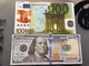 2  BILLETS DE BANQUE *100 Dollars  *100 Euros  FICTIFS - Fictifs & Spécimens