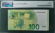 100 EURO SPAIN 2019 DRAGHI V001B2 VA000 CERTIFICATE PMG 65 RARE LOW SERIAL ONLY EVEN NUMBERS SC FDS UNCIRCULATED PERFECT - 100 Euro