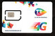 Tunisia- SIM Card - Big Size -Tunisie Telecom - 4G -HAYYA - Unused- Guide+Packaging - Excellent Quality ( 2 Scans) - Tunesië