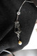 Neuf - Superbe Pendentif Style Art Nouveau En Argent Onyx Rubis Perle D'eau Douce Et Marcassites - Pendants