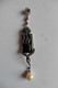 Delcampe - Neuf - Superbe Pendentif Style Art Nouveau En Argent Onyx Rubis Perle D'eau Douce Et Marcassites - Colgantes