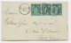 SAGE 5C N°75X 3 LETTRE TYPE 16 NERIS 7 AVRIL 1881 (3) ALLIER POUR HAUTE VIENNE - 1877-1920: Semi Modern Period