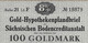 Allemagne Obligation Hypothécaire Or Fin 35.842 Gr 100 Mark Or Bond Fine Gold Feingold Bono Oro Fino 1936 100 Goldmark - 1.000 Reichsmark