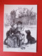 Carte Moderne- Illustrateur- Francisque Poulbot -(1879-1946)-Leçon De Lecture à Boby - Eau Forte Originale Numérotée - Poulbot, F.