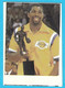 MAGIC JOHNSON - Yugoslav Vintage Basketball Card 1980's * Los Angeles Lakers NBA Basket-ball Pallacanestro RRR - 1980-1989