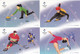 Delcampe - China 2020-25 Beijing 2022 Winter Olympic Game Ice-sports Sheetlet Folder（hologram Words On Folder） - Hiver 2022 : Pékin