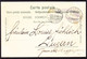 1899 Gelaufene Litho AK: Gruss Aus Schinznach. 4 Bildrig. Rückseitig Minim Fleckig, Rasierklingen Stempel - Schinznach 