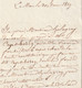 Delcampe - 1819 - Marque Postale 45 TONNEINS Sur Lettre Pliée Avec Correspondance De Le Mas D'Agenais Vers Bordeaux - Taxe 4 - 1801-1848: Precursors XIX
