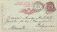 Entier Postal 1890 Italie - De Milano à Bruxelles Juillet 1890 - Entero Postal