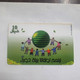 Plastine-(PS-PAL-0011C.1)-Green Enivironment-(504)-(5/2000)(10₪)(0011-020521)-used Card+1card Prepiad Free - Palestine