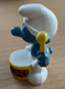 Schtroumpf, Smurf, Pitufo, Puffo, Schlumpf - Figurine Au Tambour - N° 20009 - Figurines En Plástico