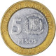 Monnaie, République Dominicaine, 5 Pesos, 2007 - Dominicana