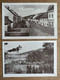 2x Griffen Marktplatz & Panorama, 1950s?, Atzwanger, Grebinj, Volkermarkt, Karnten, Koroška, Fahrrad, Bicycle - Völkermarkt
