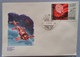 Astronautics. Cosmos. First Day. 1972. Stamp. Postal Envelope. The USSR. - Collections