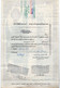 PAN AMERICAN WORLD AIRWAYS , INC.- CERTIFICATE TRANSFERABLE NEW YORK - SAN FRANCISCO -1952 - Luchtvaart