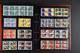 LIECHTENSTEIN, COLLECTION OF USED BLOCKS OF 4, 1966-1997 - Collections