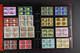 Delcampe - LIECHTENSTEIN, COLLECTION OF USED BLOCKS OF 4, 1966-1997 - Verzamelingen