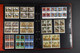 Delcampe - LIECHTENSTEIN, COLLECTION OF USED BLOCKS OF 4, 1966-1997 - Lotti/Collezioni