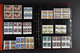 Delcampe - LIECHTENSTEIN, COLLECTION OF USED BLOCKS OF 4, 1966-1997 - Collections