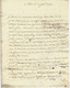 1742 De Paris INTERESSANTE LETTRE à Mr DE CHATEAUVIEUX DIRECTEUR DE LA BARONNIE Vitré EN BRETAGNE V. SCANS Et HISTORIQUE - Historical Documents