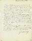 1822 De Rochefort Lettre Signee Guillemard Ingénieur De Marine =>frère  Inspecteur Des Douanes à St Servan Près St Malo - Manuscritos