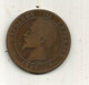 Monnaie , France ,10 Centimes 1862 A, 2 Scans - Andere & Zonder Classificatie