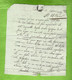 1819 LETTRE DE COMMERCE Mme DOUAIRE Le Lude POUR Mr BLANCLAIR Négociant à Angers - 1801-1848: Vorläufer XIX