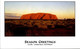 (3 H 27) Australia - Season Greetigng - (Folded Wish Card) Uluru - Uluru & The Olgas