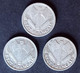 Lot 50 Centimes Bazor 1942, 1943, 1944 B - 50 Centimes