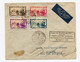 !!! LEVANT, FFL, LIGNES POSTALES AERIENNES 1ERE LIAISON DAMAS - TANANARIVE, LETTRE DE BEYROUTH POUR DJIBOUTI 20/1/1943 - Briefe U. Dokumente