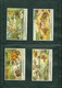 Frog - Frosch - Grenouille - Lot De 8 Chromos Dont 2 De Benjamin Rabier - TBE - Otros & Sin Clasificación