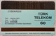 TELECARTE PHONECARD MAGNETIQUE TURQUIE - TÜRK TELEKOM - Animal / Phoque - 60 U - 2001 - EC - Türkei