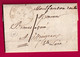 MENTION MANUSCRIT MONTFAUCON HAUTE LOIRE POUR YSSINGEAUX 1830 TAXE LOCALE PRECURSEUR BOITE RURALE ?? LETTRE COVER FRANCE - 1801-1848: Precursors XIX