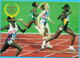 MERLENE OTTEY - JAMAICA (100 M) - 1995 WORLD CHAMPIONSHIPS IN ATHLETICS Old Trading Card * Athletisme Athletik Atletica - Trading-Karten