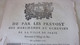 1727 FLOTTAGE DU BOIS CLAMECY NIEVRE YONNE LUCY COLANGE ARCY CURE BEFFY REGNY VERMANTON CRAVANT... DE PAR LES PREVOST - Historische Dokumente