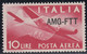 Trieste AMG-FTT Posta Aerea Varietà Decalco Sass. A20h MNH** Cv. 12 - Poste Aérienne