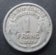 1 Franc Morlon Aluminium 1947 B - 1 Franc