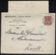 Pays-Bas - LaC Belgenkring Cercle Belge Sluiskil Pour Député Van Groenendaal - Neuzen Pour Zwolle - 05/02/1917 - Postal History