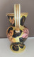 Ancien Vase En Forme D'amphore Signé Vallauris 526 Motif Floral Hauteur 27,5 Cm Env Poids : 1361 Grammes - Vallauris (FRA)