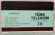 TELECARTE PHONECARD MAGNETIQUE TURQUIE - TÜRK TELEKOM - Animal / Insecte / Papillon / Azuré - 30 U - 2002 - EC - Türkei