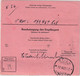 BRD - 3 DM Heuss U.a. Luftpost-Eilboten-Postanweisung N. ITALIEN Husum 1962 - Otros & Sin Clasificación