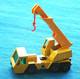 VINTAGE MODELLINO CAMION CRANE TRUCK N. 49 MATCHBOXL 1978   Made In England - Camions, Bus Et Construction