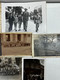Delcampe - Lot De 24 Photographies Dont Groupes Classes + Documents Sortie Scolaire Divers Ecole Publique Longué Jumelles 1941-1945 - Autres & Non Classés